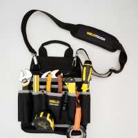 Professional Tool Pouch Shoulder Tool Carrier with Multiple Pockets, Tool Organizer for Technician/maintenance and El