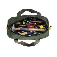 Heavy Duty Electrician Tool Organizer Zipper Bag With Thick Webbing Handle