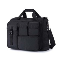 Multifunction Tactical Briefcase Computer Shoulder Handbags Pilot Bag 17 inch Men's Military Laptop Messenger Bag