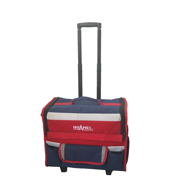 Large Size Water Resistant Mechanics Rolling Tool Bag With Wheeled